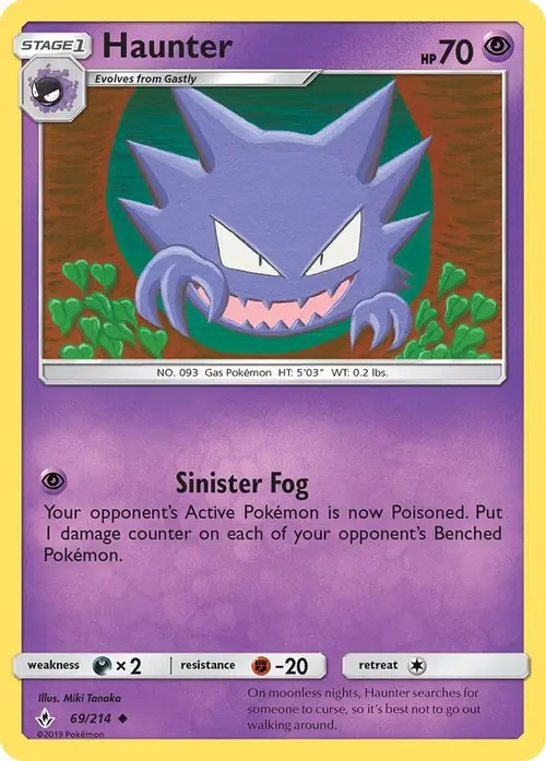 Haunter card art