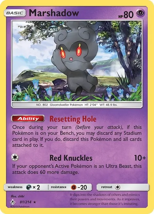 Marshadow card art