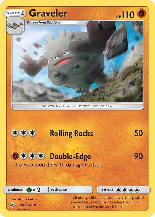 Graveler card art