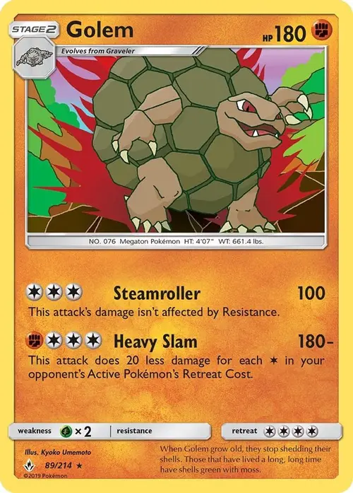 Golem card art