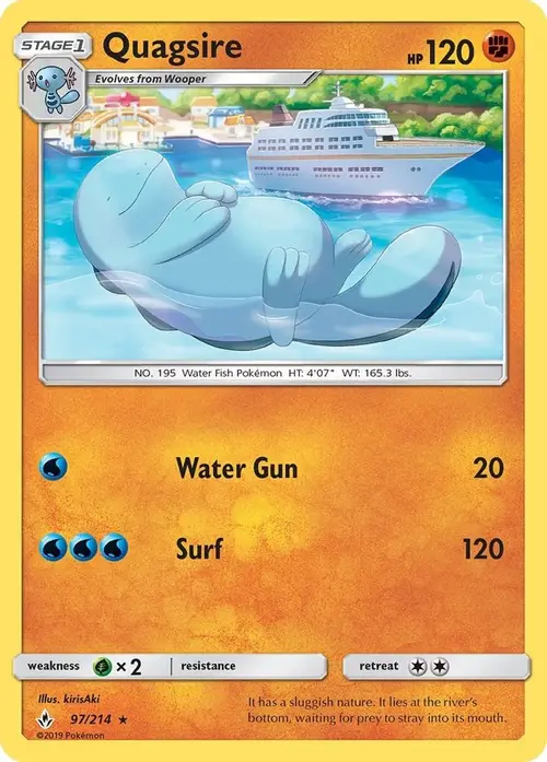 Quagsire card art