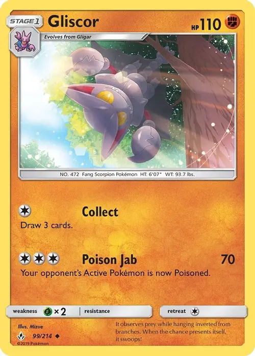 Gliscor card art