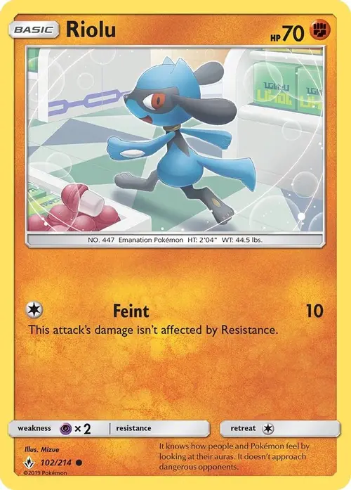 Riolu card art