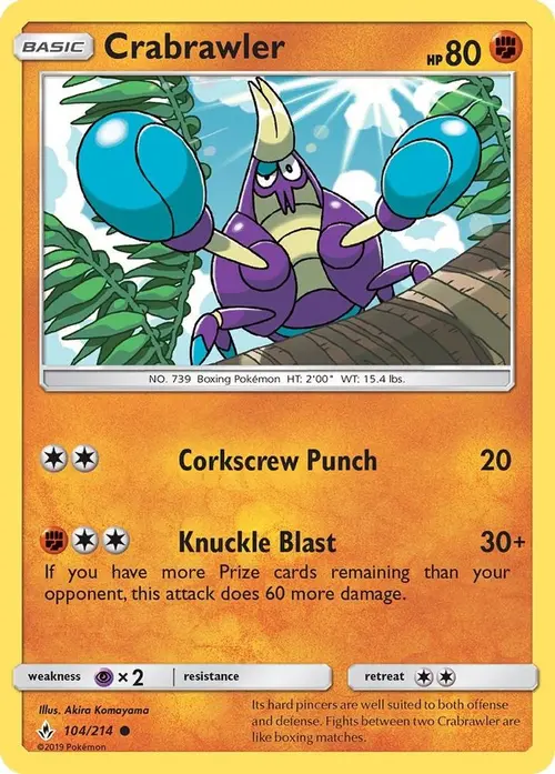 Crabrawler card art