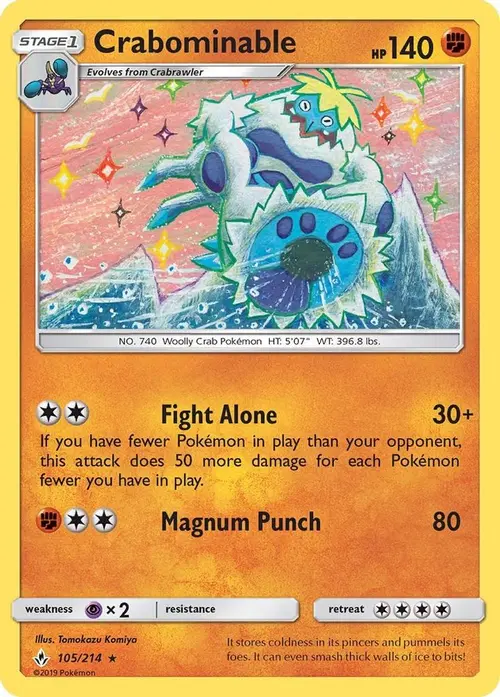 Crabominable card art