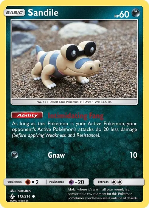 Sandile (113) card art