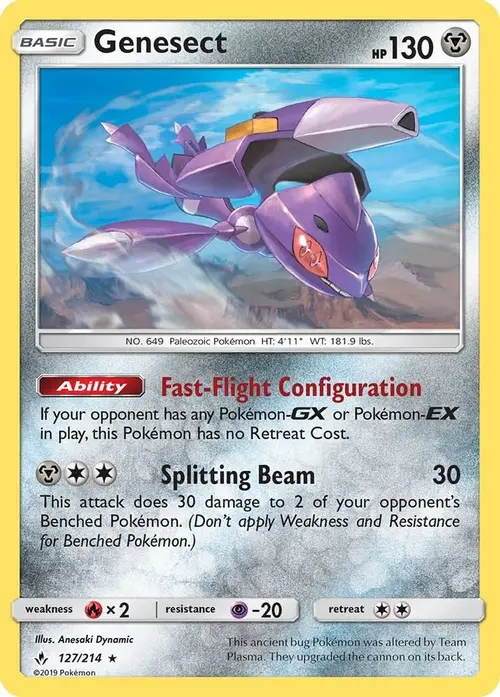Genesect card art