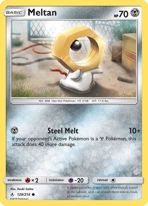 Meltan card art