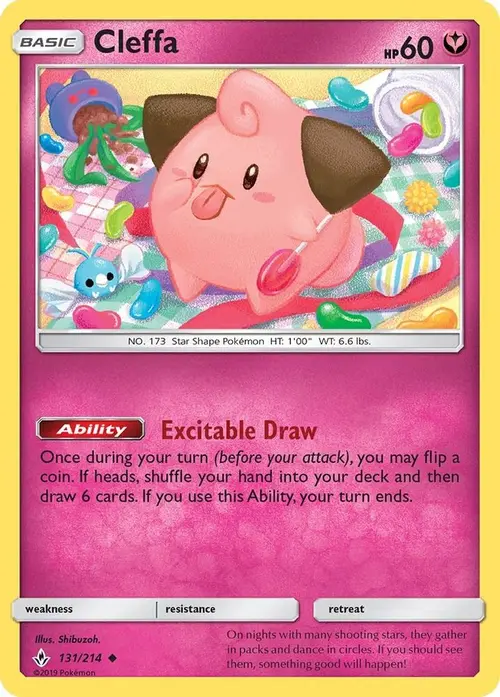 Cleffa card art