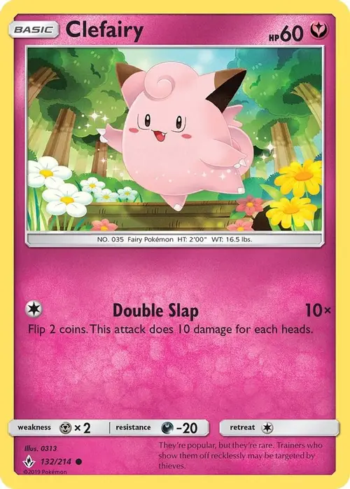 Clefairy card art