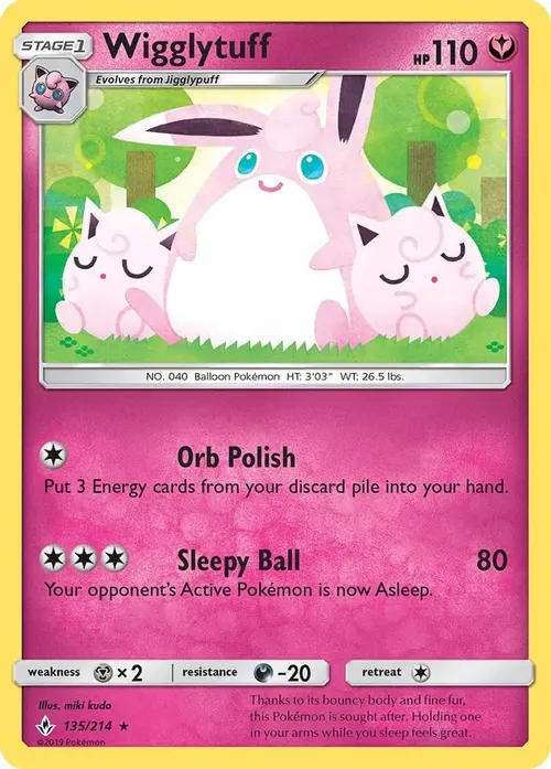 Wigglytuff card art
