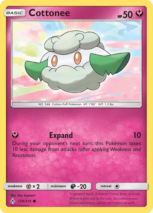 Cottonee card art
