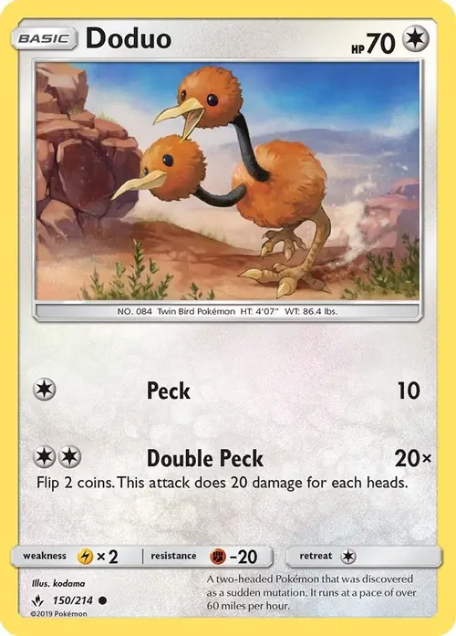 Doduo card art