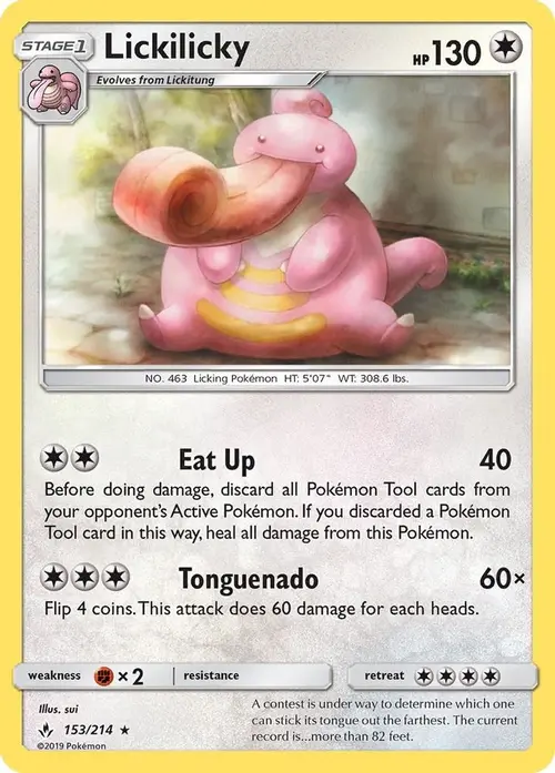 Lickilicky card art