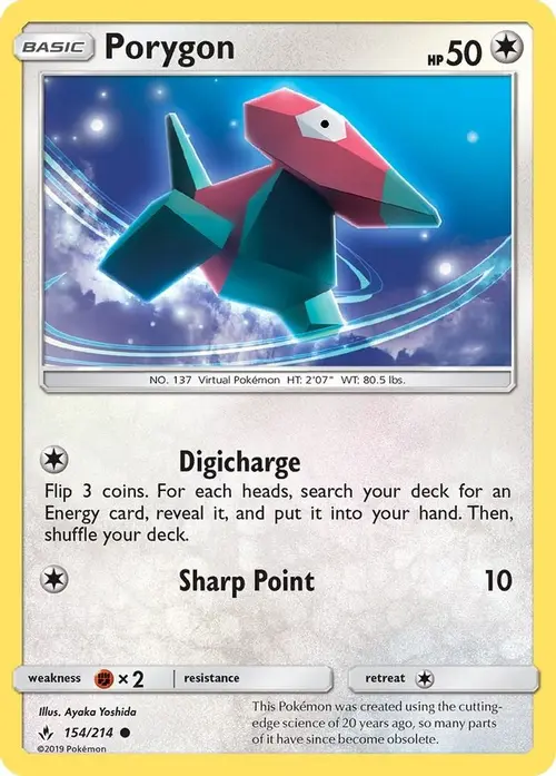 Porygon (154) card art