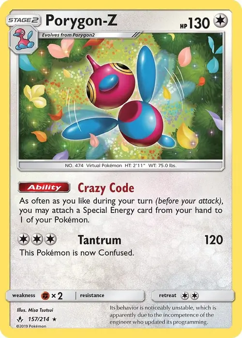 Porygon-Z card art
