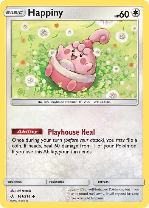 Happiny card art