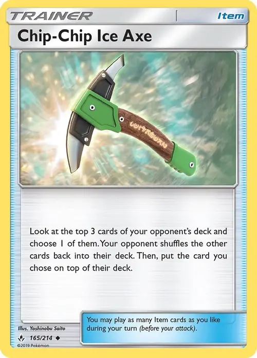 Chip-Chip Ice Axe card art
