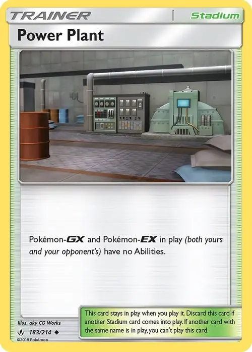 Power Plant card art