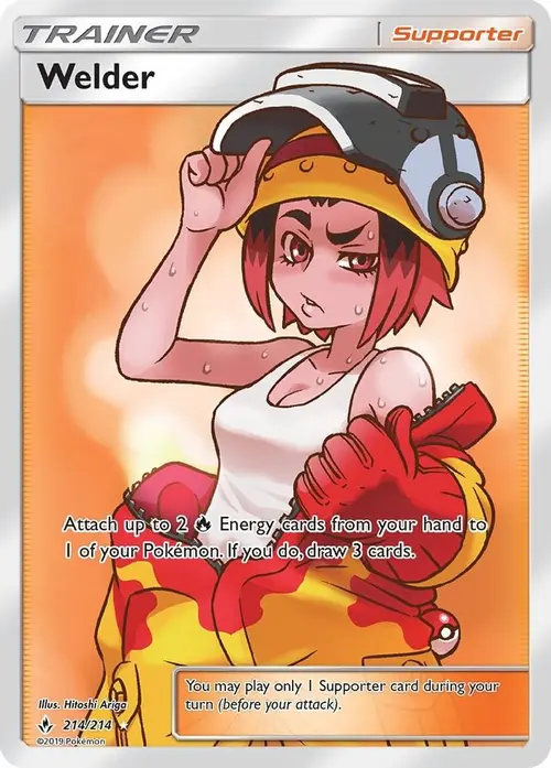 Welder (Full Art) card art