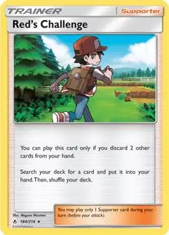 Red's Challenge (SM - Unbroken Bonds) card art