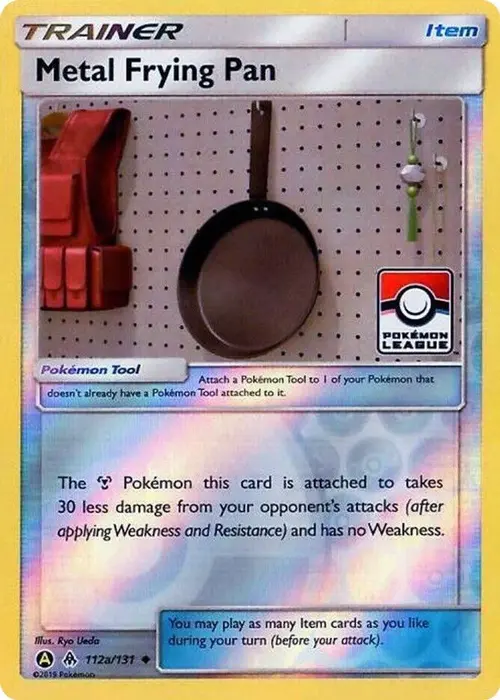 Metal Frying Pan - 112a/131 (Pokemon League) card art