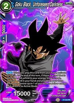 Goku Black, Unforeseen Darkness card art