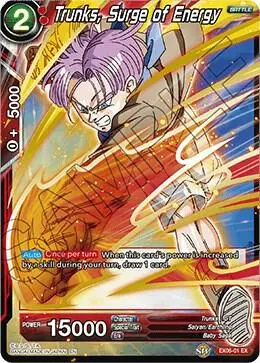 Trunks, Surge of Energy card art
