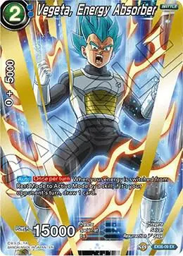 Vegeta, Energy Absorber card art