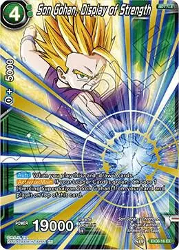 Son Gohan, Display of Strength card art