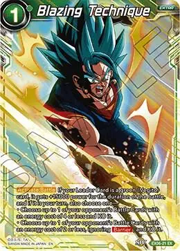 Blazing Technique card art
