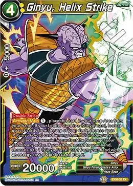 Ginyu, Helix Strike card art
