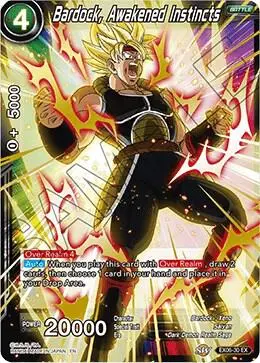 Bardock, Awakened Instincts card art