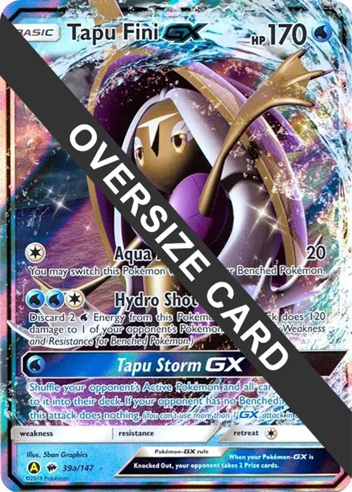 Tapu Fini GX - 39a/147 card art