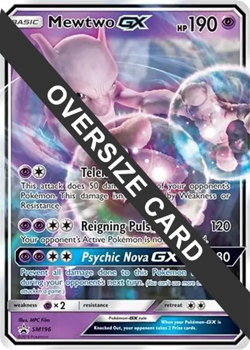 Mewtwo GX - SM196 card art