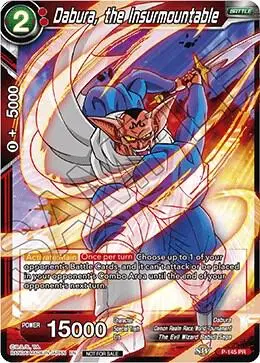 Dabura, the Insurmountable (Power Booster: World Martial Arts Tournament) card art