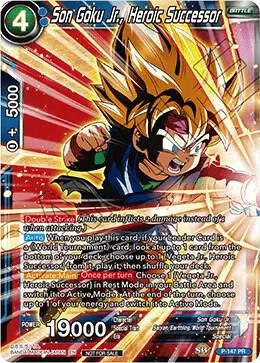 Son Goku Jr., Heroic Successor (Power Booster) card art