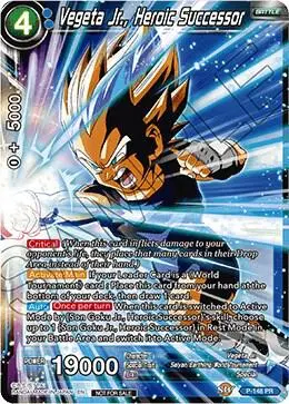 Vegeta Jr., Heroic Successor (Power Booster) card art