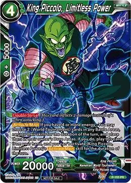 King Piccolo, Limitless Power (Power Booster) card art