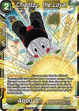 Chiaotzu, the Loyal (Power Booster: World Martial Arts Tournament) card art