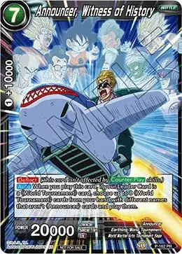 Announcer, Witness of History (Power Booster) card art
