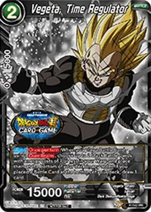 Vegeta, Time Regulator card art