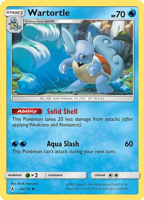Wartortle - 034/214 (Premium Collection Promo) card art