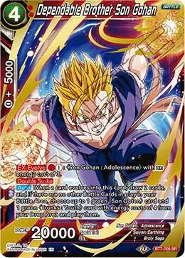 Dependable Brother Son Gohan card art