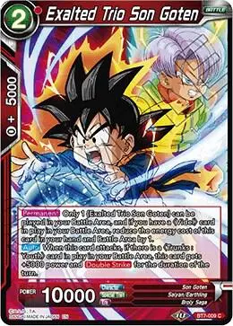 Exalted Trio Son Goten card art