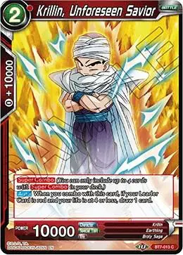 Krillin, Unforeseen Savior card art