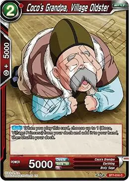 Coco's Grandpa, Village Oldster card art