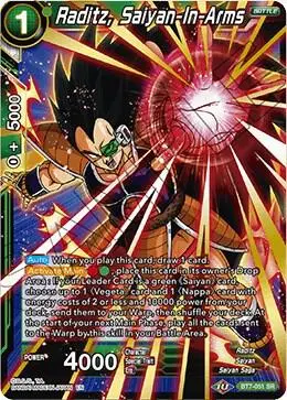 Raditz, Saiyan-In-Arms card art