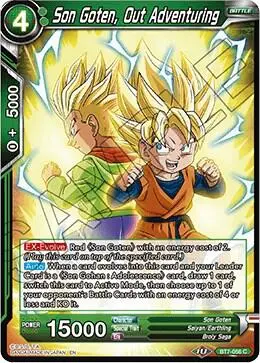 Son Goten, Out Adventuring card art