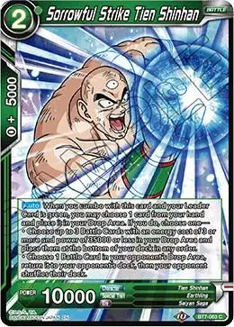 Sorrowful Strike Tien Shinhan card art